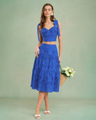 Women's Woven Cotton Skirt Bottoms - RIHOAS