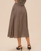 Women's Woven Cotton Skirt Bottoms - RIHOAS