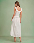 Women's Woven Cotton Skirt Bottoms - RIHOAS