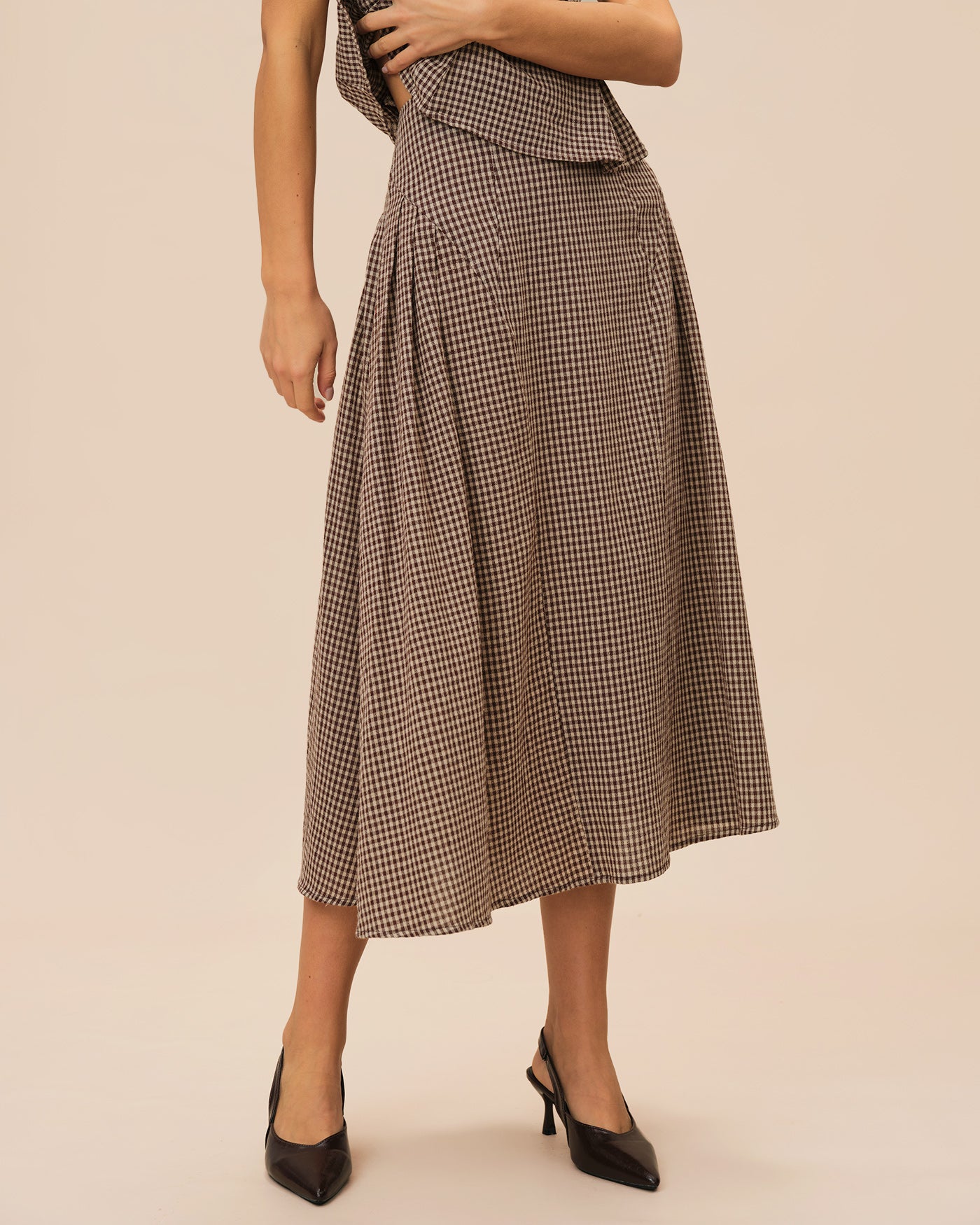 Women's Woven Cotton Skirt Bottoms - RIHOAS