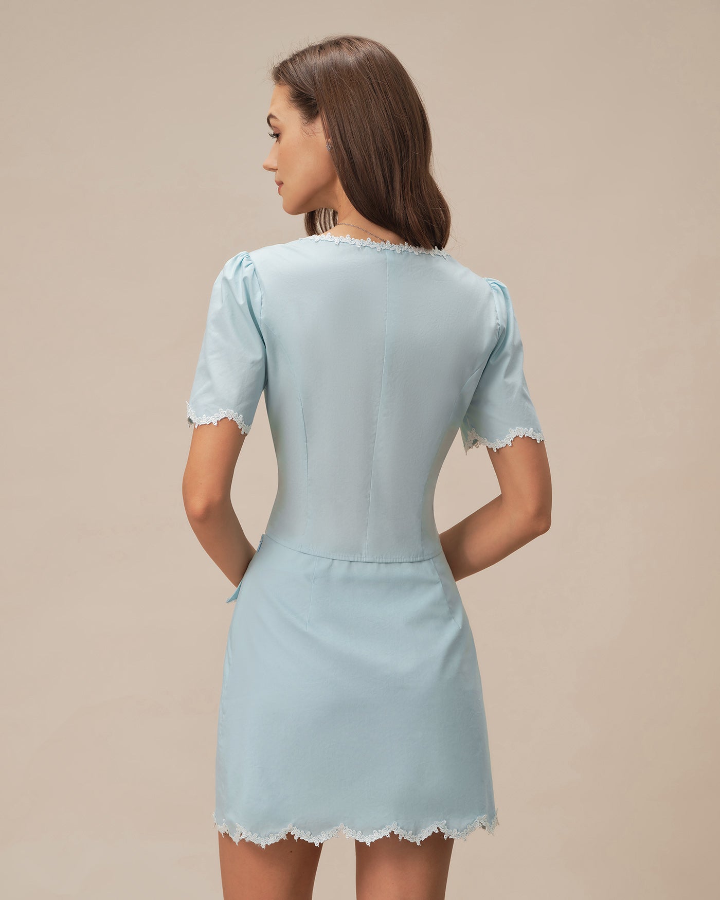 Women's Woven Cotton Skirt Bottoms - RIHOAS