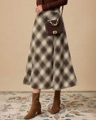 Women's Woven Cotton Skirts - RIHOAS - 02