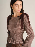 Women's Woven Cotton Tees - RIHOAS - 04