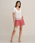 Women's Woven Cotton Tees - RIHOAS - 03