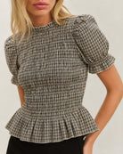 Women's Woven Cotton Top Tops - RIHOAS