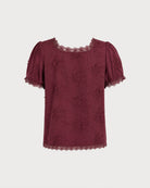 Women's Woven Cotton Top Tops - RIHOAS