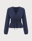 Women's Woven Cotton Top Tops - RIHOAS