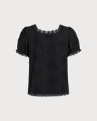 Women's Woven Cotton Top Tops - RIHOAS