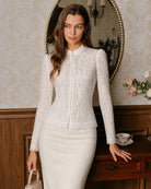 Women's Woven Cotton Top - RIHOAS