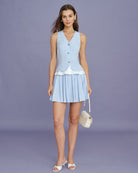 Women's Woven Cotton Vest Tops - RIHOAS