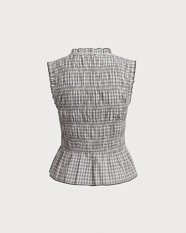 Women's Woven Cotton Vest Tops - RIHOAS