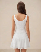 Women's Woven Cotton Vest Tops - RIHOAS