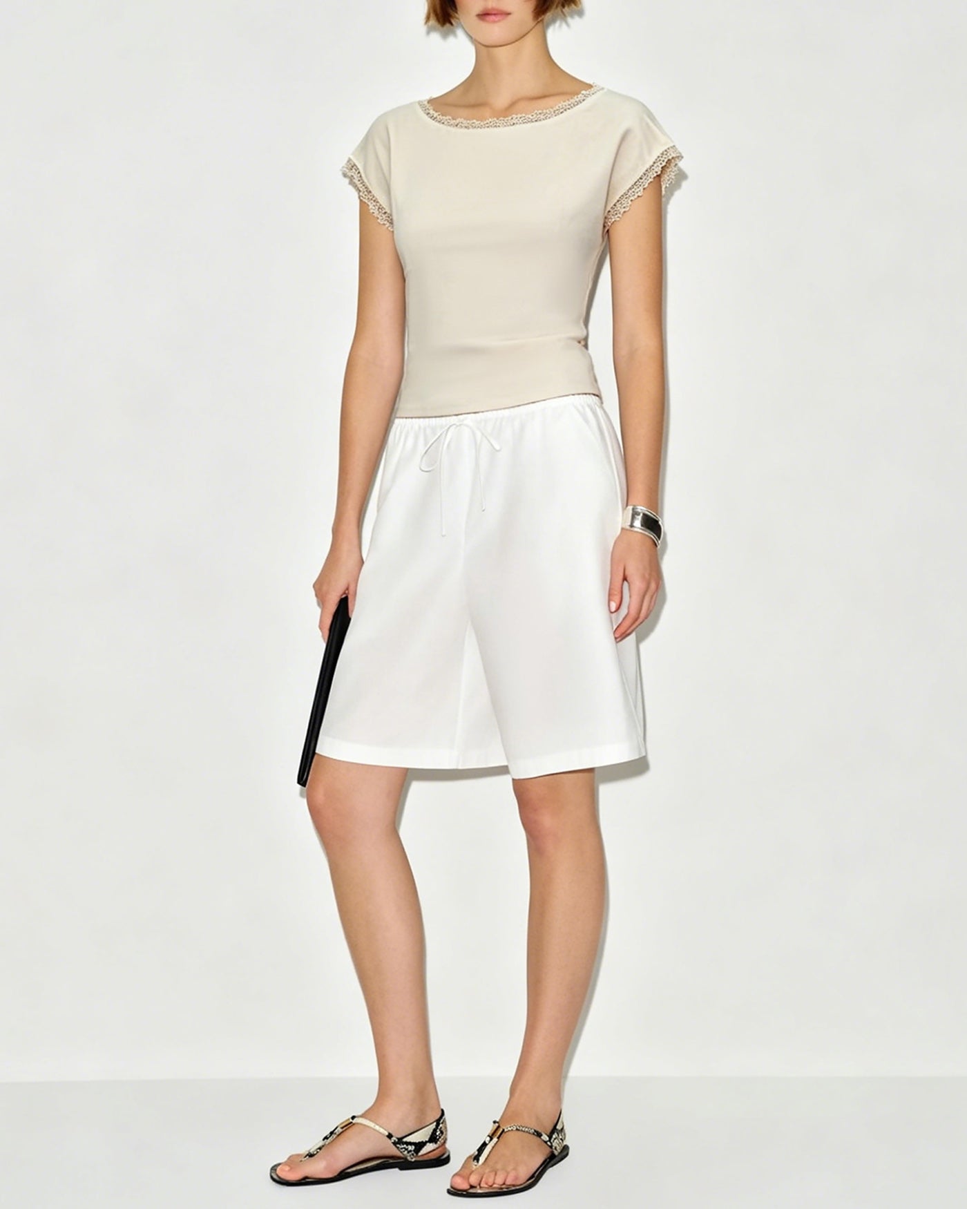 Women's Woven Linen Tops Tops - RIHOAS