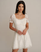 Women's Woven Nylon Mini Dresses - RIHOAS - 04
