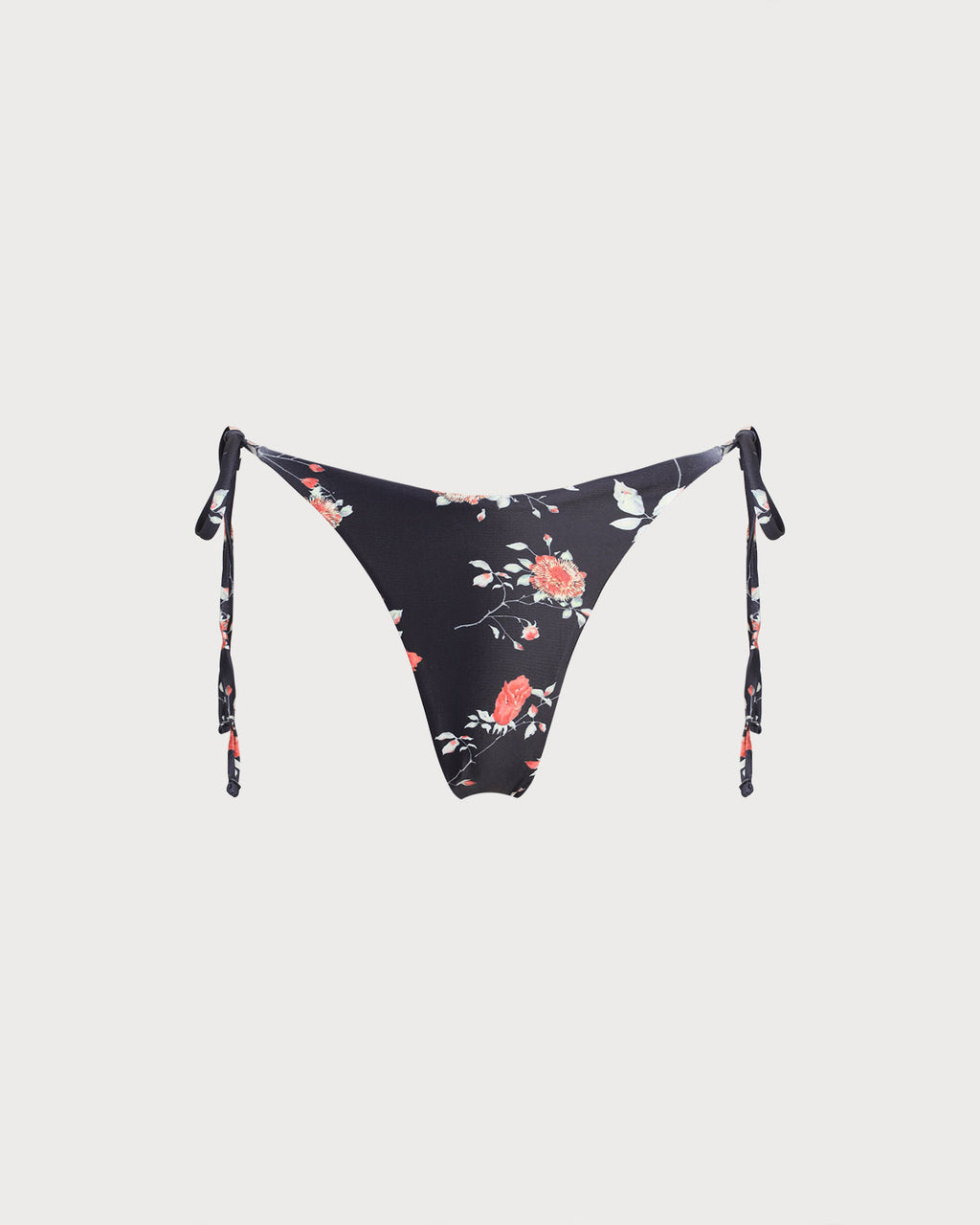 Women's woven polyester ammonia blend fabric bikini swimsuit Black Bikinis - RIHOAS