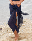 Women's Woven Polyester Beach Dress Cover-ups - RIHOAS