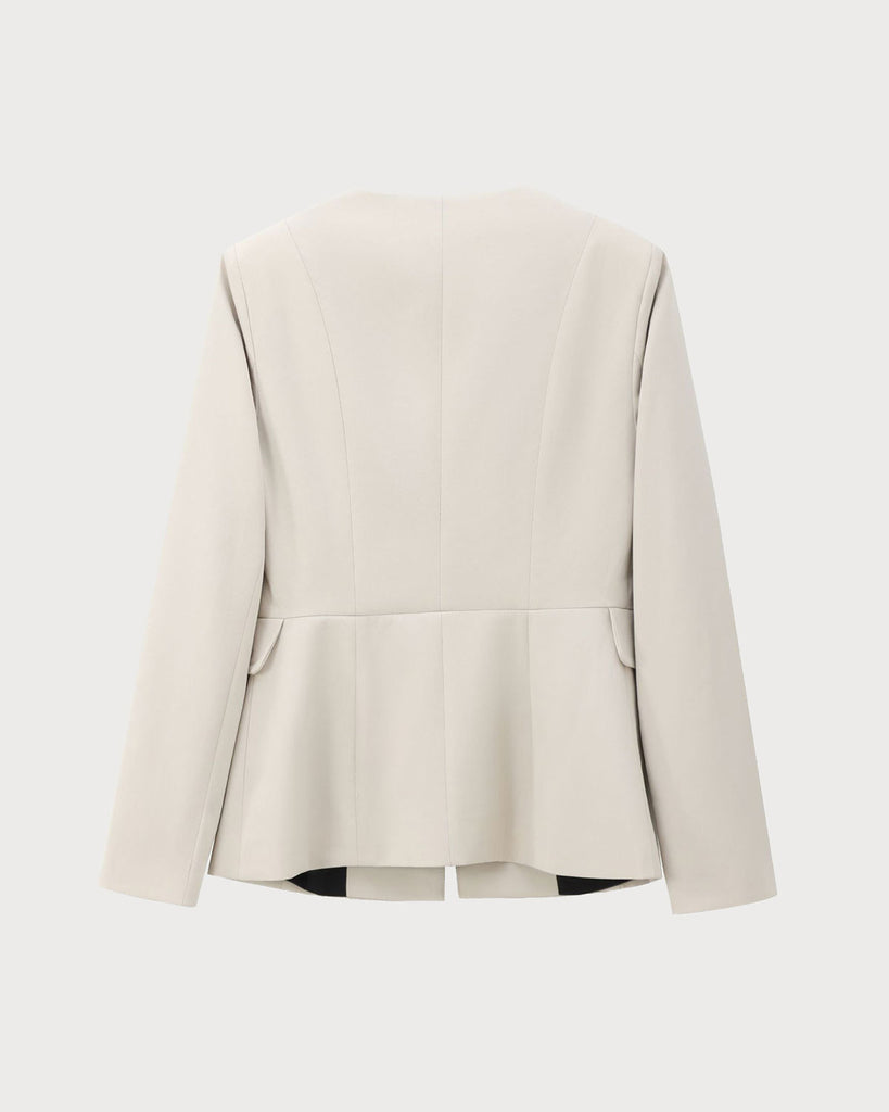 Women's Woven Polyester  Blazers Outerwear - RIHOAS