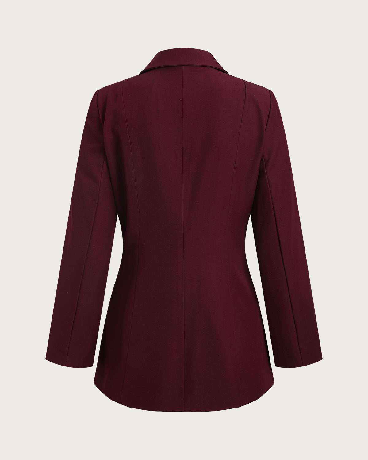 Women's Woven Polyester Blazers Outerwear - RIHOAS