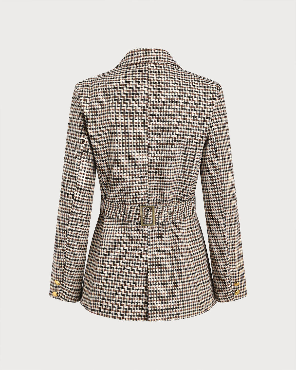 Women's Woven Polyester Blazers Outerwear - RIHOAS