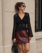 Women's Woven Polyester Blouses - RIHOAS