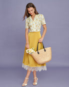 Women's Woven Polyester Blouses Tops - RIHOAS