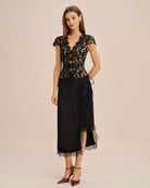 Women's Woven Polyester Blouses Tops - RIHOAS