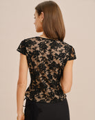 Women's Woven Polyester Blouses Tops - RIHOAS