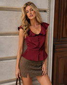 Women's Woven Polyester Blouses - RIHOAS