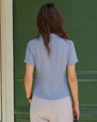 Women's Woven Polyester Blouses Tops - RIHOAS