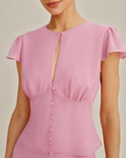 Women's Woven Polyester Blouses Tops - RIHOAS
