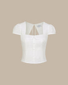 Women's Woven Polyester Blouses Tops - RIHOAS