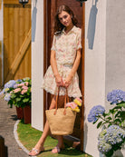 Women's Woven Polyester Blouses Tops - RIHOAS