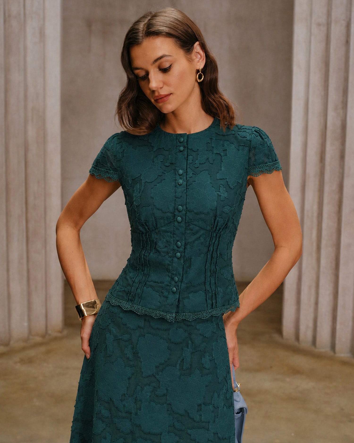 Women's Woven Polyester Blouses - RIHOAS