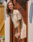 Women's Woven Polyester Blouses Tops - RIHOAS