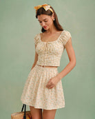 Women's Woven Polyester Blouses Tops - RIHOAS