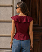 Women's Woven Polyester Blouses - RIHOAS