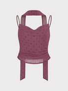 Women's Woven Polyester Camis Tops - RIHOAS