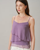 Women's Woven Polyester Camis Tops - RIHOAS