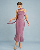 Women's Woven Polyester Camis Tops - RIHOAS