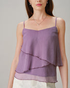 Women's Woven Polyester Camis Tops - RIHOAS