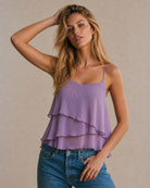 Women's Woven Polyester Camis Tops - RIHOAS