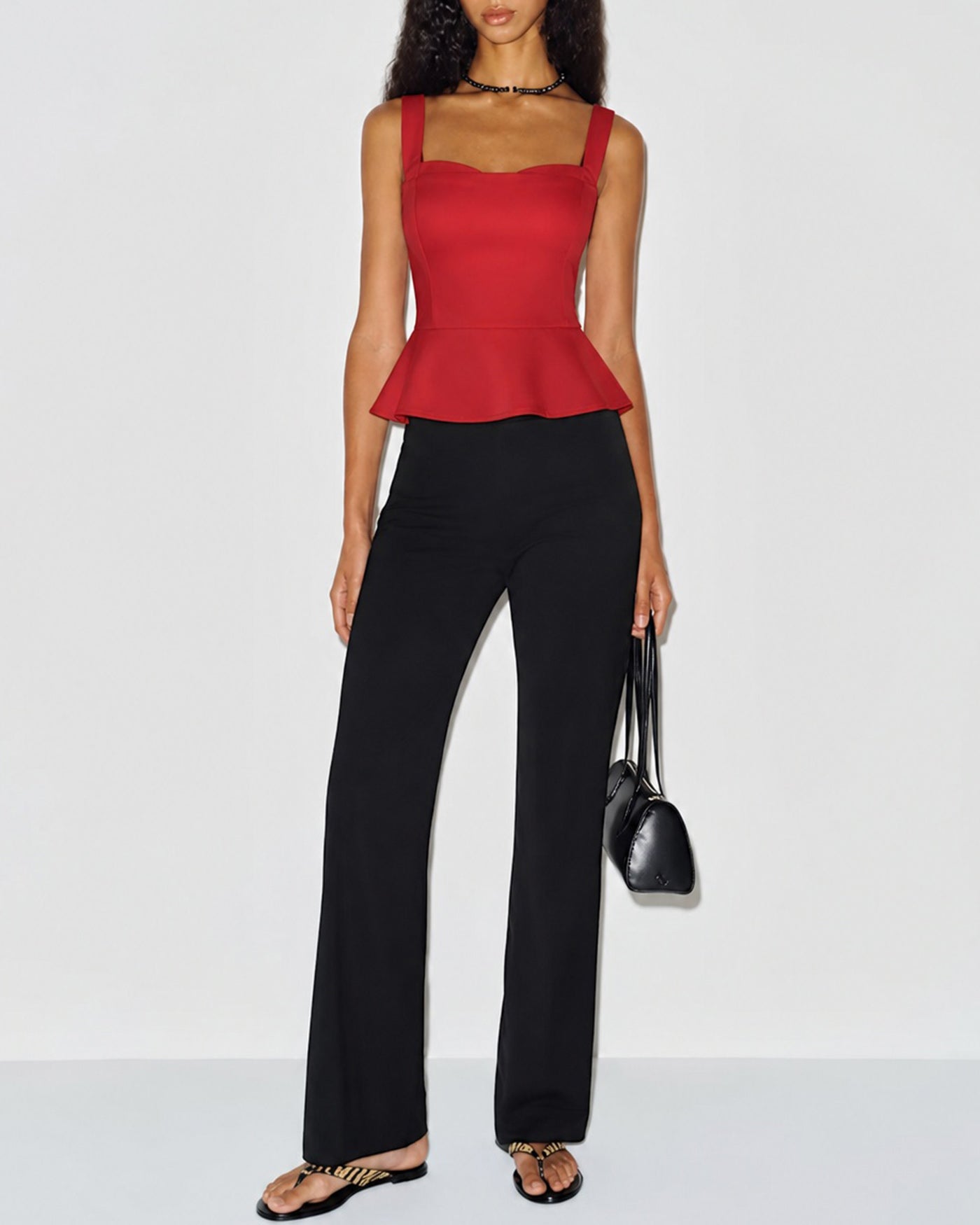 Women's Woven Polyester Camisole Tank Top Tops - RIHOAS