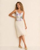 Women's Woven Polyester Camisole Tops - RIHOAS
