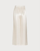 Women's Woven Polyester Casual Pants Bottoms - RIHOAS