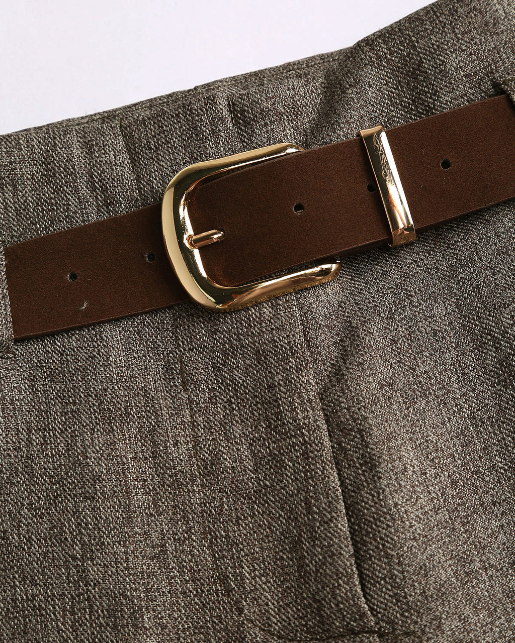 Women's Woven Polyester Casual Pants Bottoms - RIHOAS
