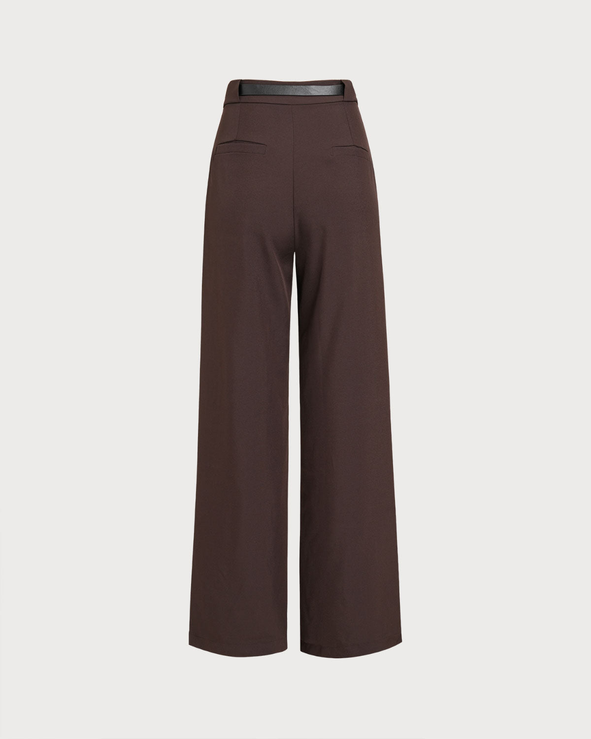Women's Woven Polyester Casual Pants Bottoms - RIHOAS