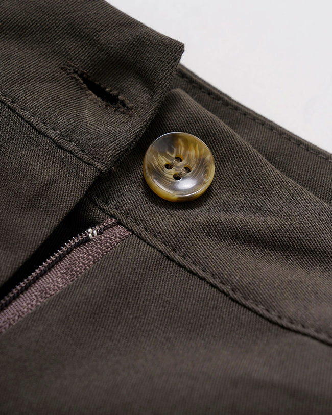 Women's Woven Polyester Casual Pants Bottoms - RIHOAS