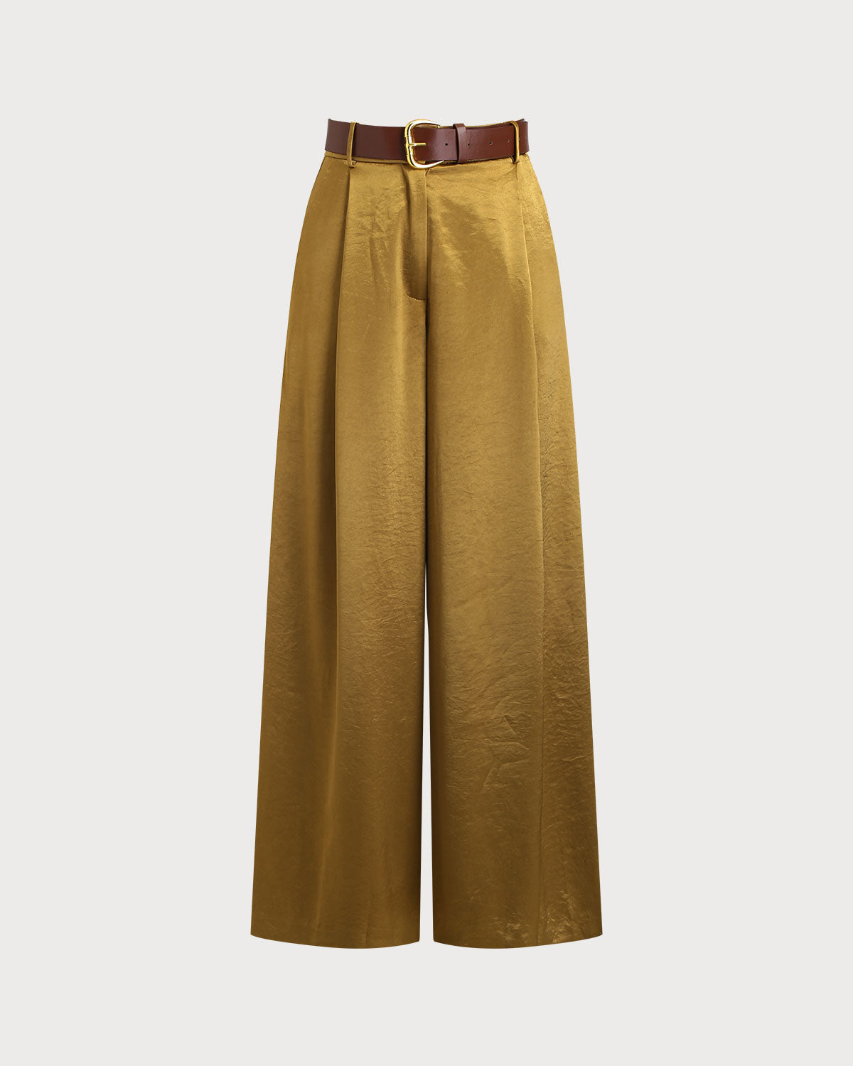Women's Woven Polyester Casual Pants Bottoms - RIHOAS