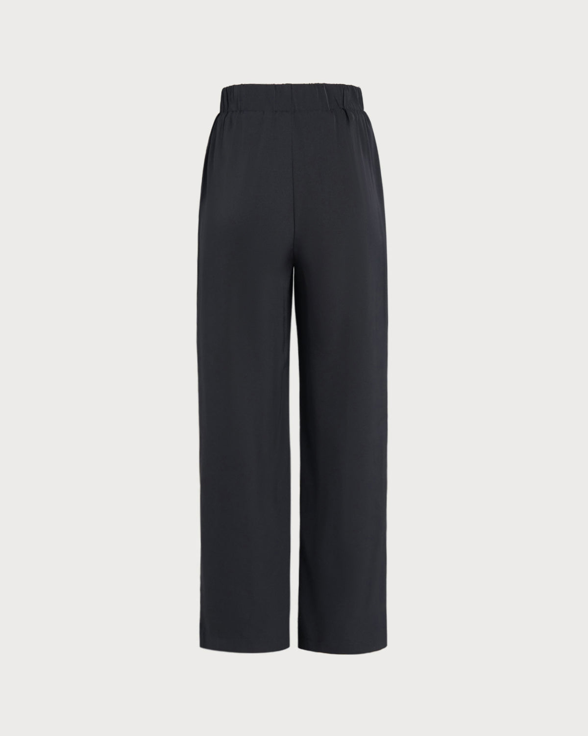 Women's Woven Polyester Casual Pants Bottoms - RIHOAS