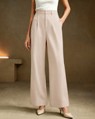Women's Woven Polyester Casual Pants - RIHOAS